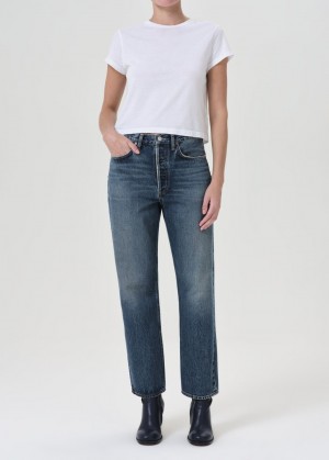 Agolde 90's Mid Rise Straight Denim Dames Imagine | VCI460327