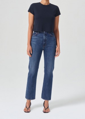 Agolde Pinch Waist Kick Flare RIGID Denim Dames Sphere | ADW520134