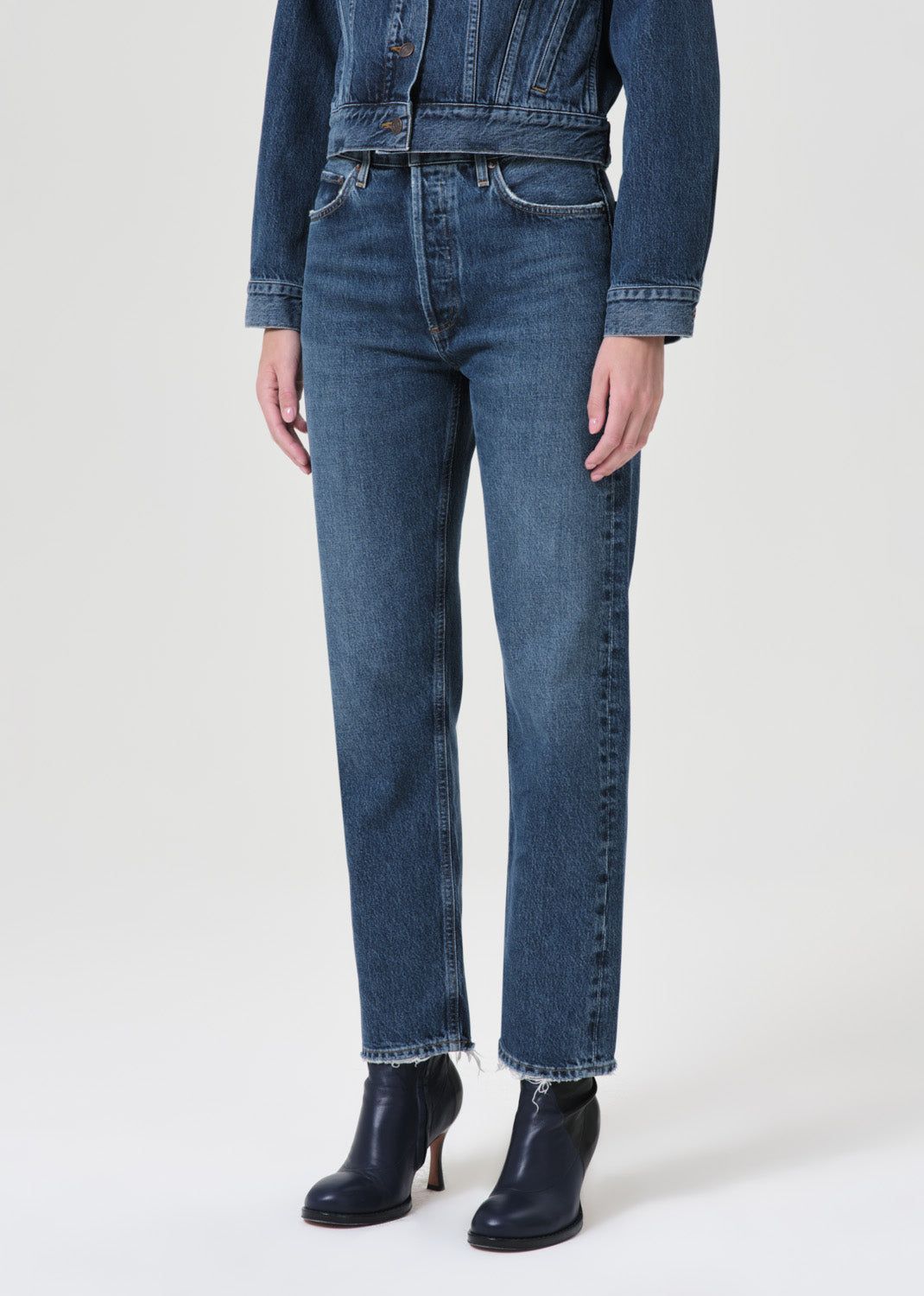 Agolde 90's Pinch Waist High Rise Straight Denim Dames Range | SVL820149