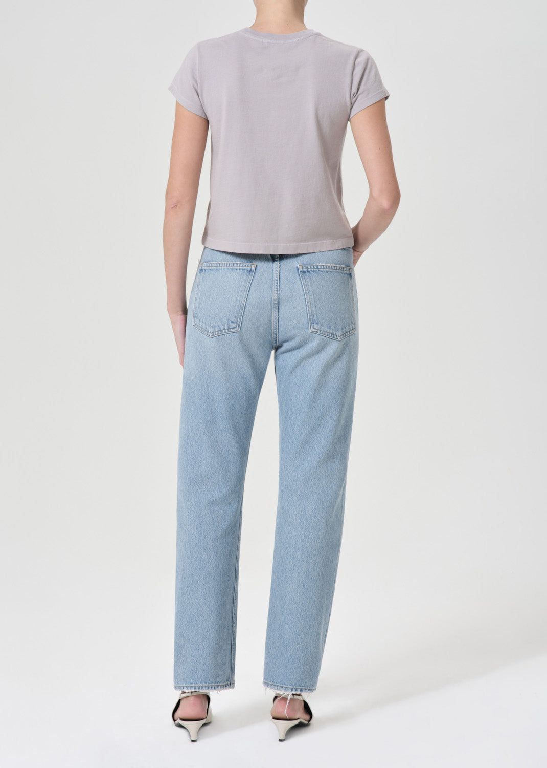 Agolde 90's Pinch Waist High Rise Straight Denim Dames Force | PHL476320