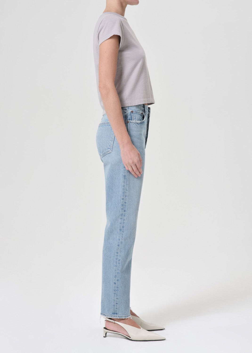 Agolde 90's Pinch Waist High Rise Straight Denim Dames Force | PHL476320