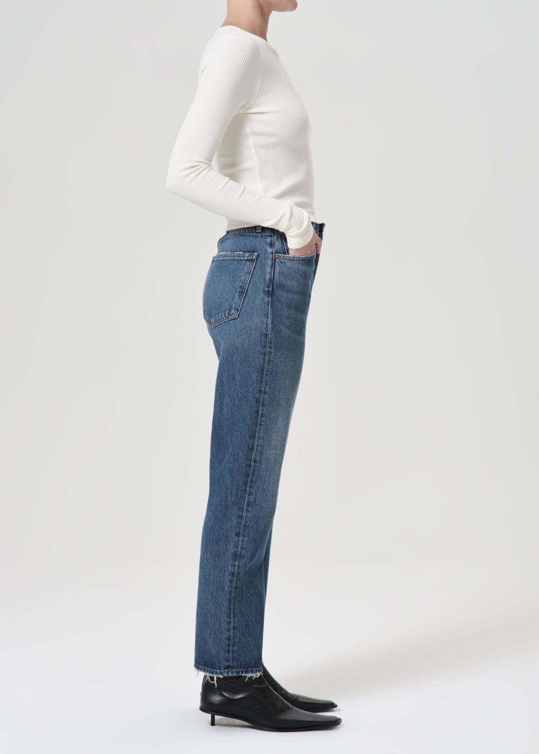 Agolde 90's Pinch Waist High Rise Straight Denim Dames Essence | OXS967301