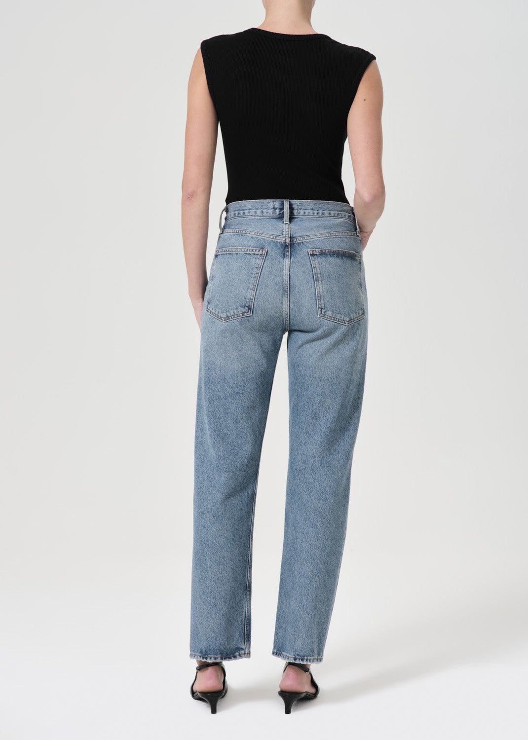 Agolde 90's Pinch Waist High Rise Straight Denim Dames Navigate | TOP670124