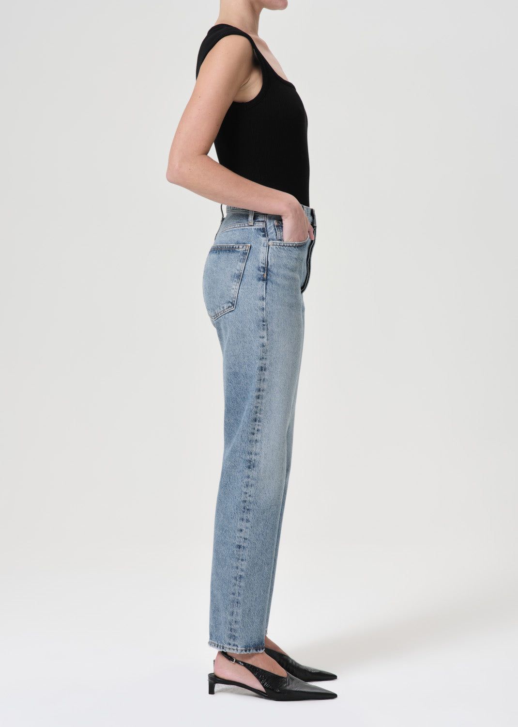 Agolde 90's Pinch Waist High Rise Straight Denim Dames Navigate | TOP670124