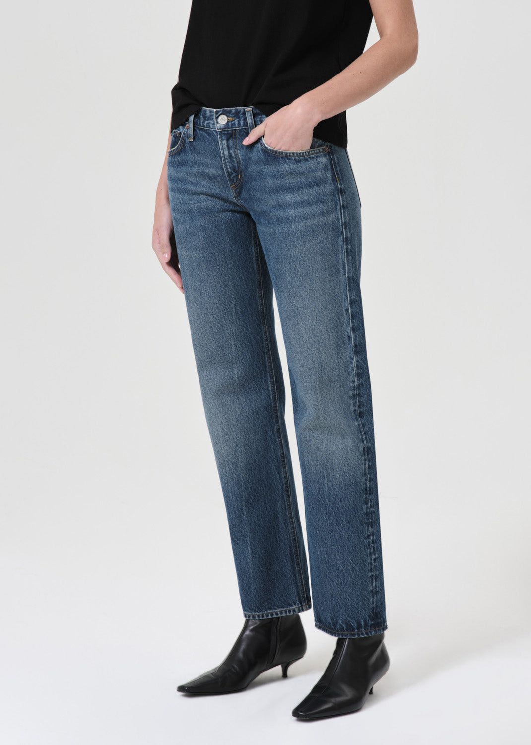 Agolde Amber Jean Jeans Dames Milestone | LJQ394172