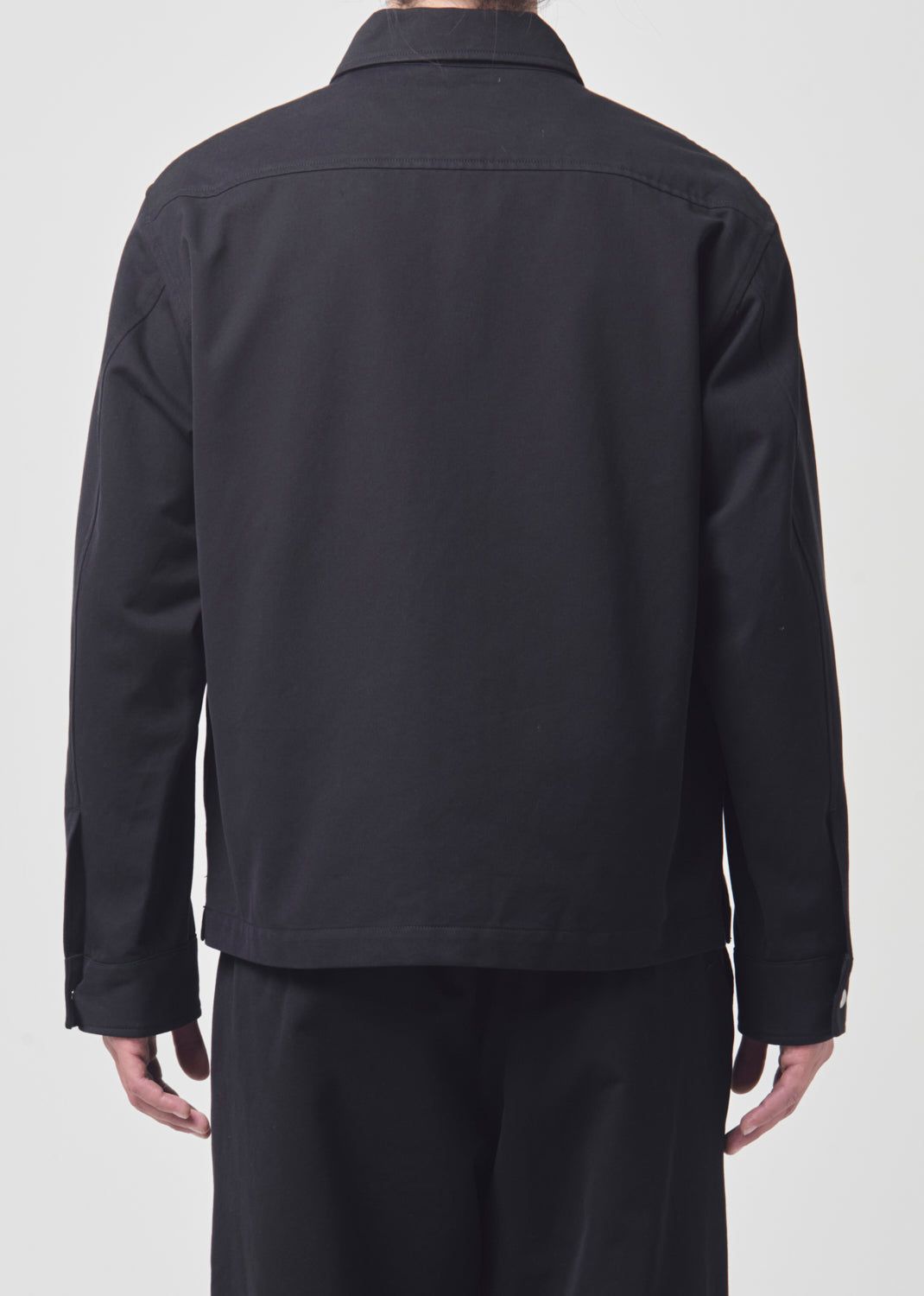 Agolde Atlas Zip Shirt Overhemd Heren Zwart | KCT812357