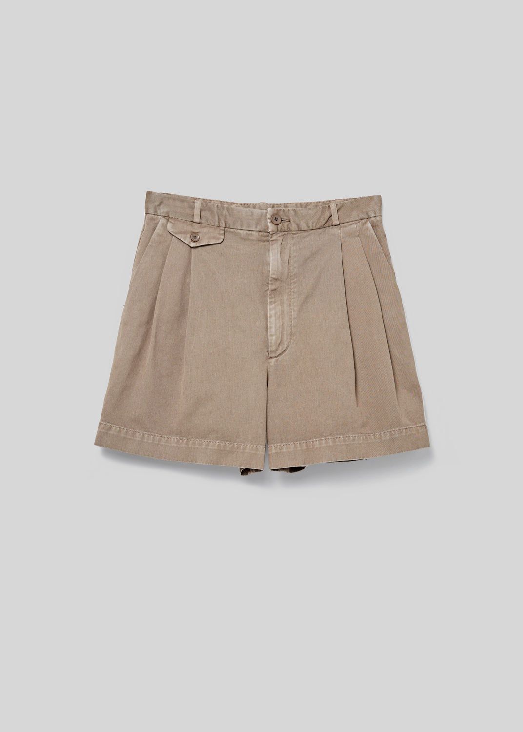 Agolde Becker Short Broek Dames Bark | YAM704659