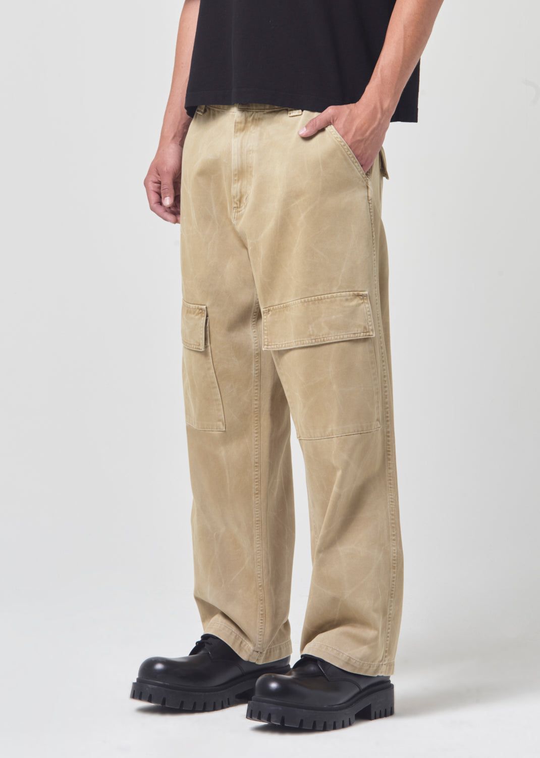 Agolde Casper Cargo Broek Heren Jasper Twist | CEN497583