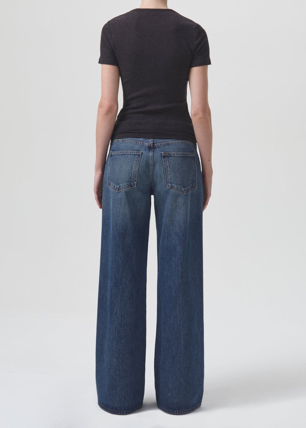 Agolde Clara Low Rise Baggy Flare Denim Dames Noise | ISO046532