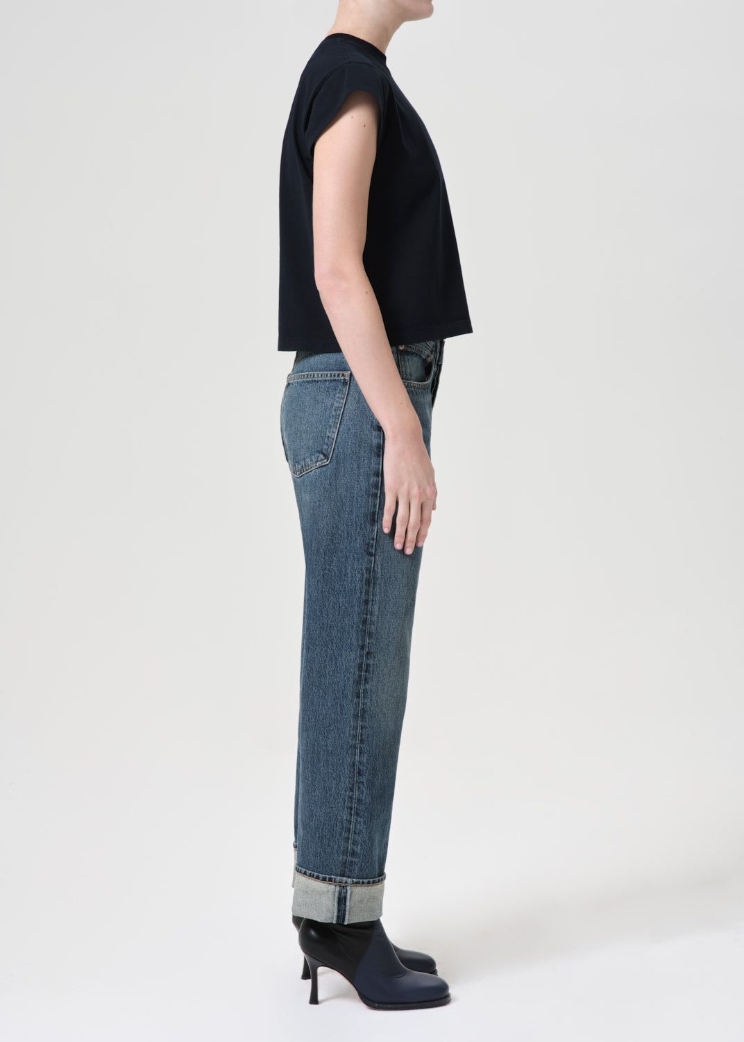 Agolde Fran Low Slung Straight Denim Dames Dwell | YUE129763