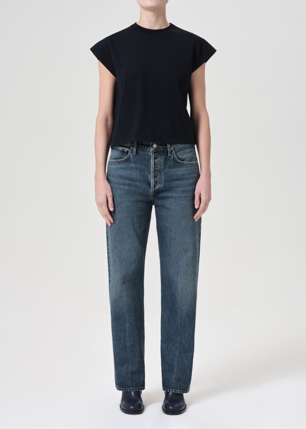 Agolde Fran Low Slung Straight Denim Dames Dwell | YUE129763