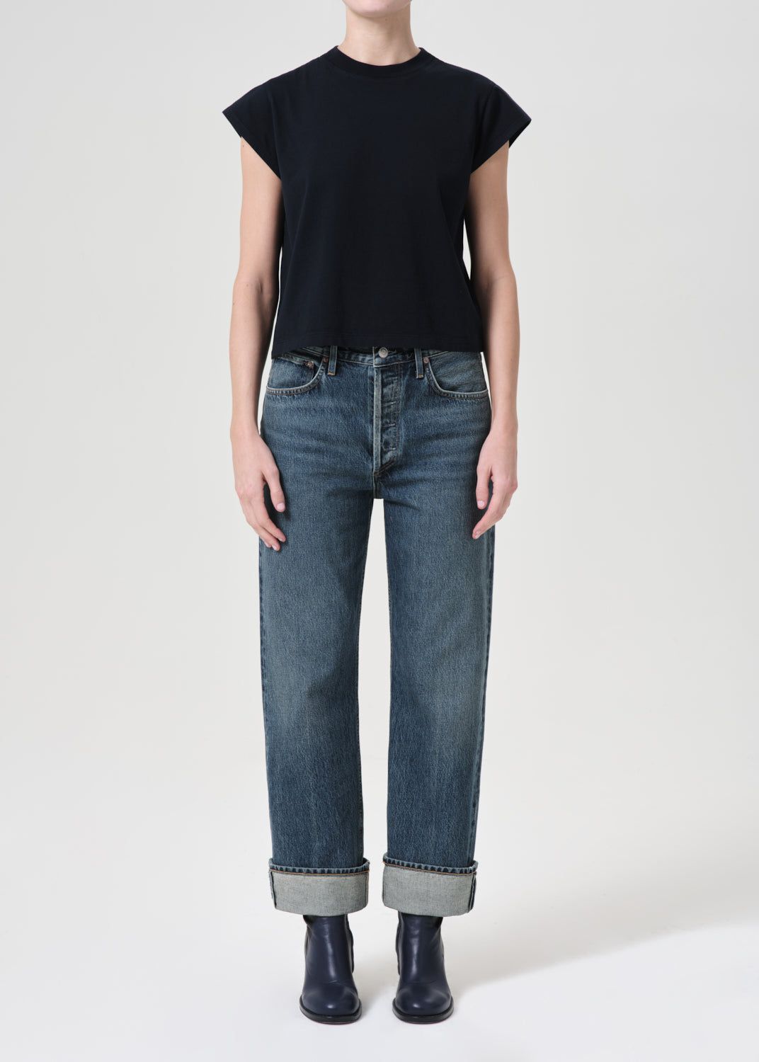 Agolde Fran Low Slung Straight Denim Dames Dwell | YUE129763