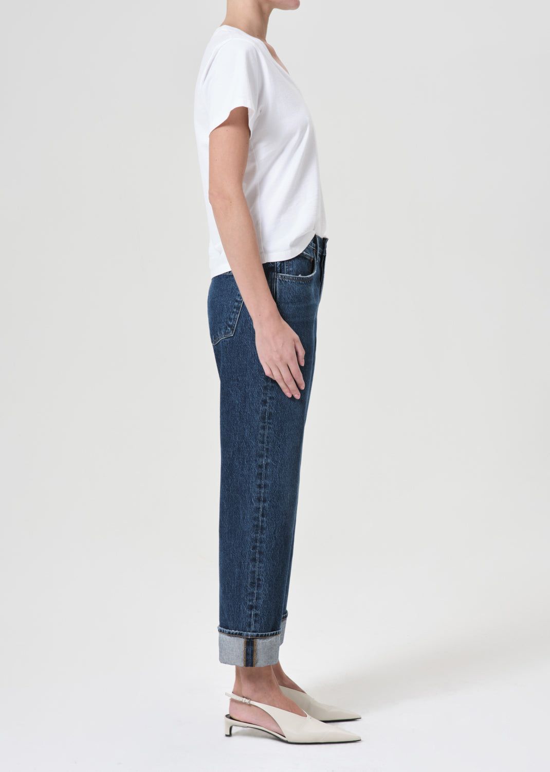 Agolde Fran Low Slung Straight Denim Dames Enamour | XSY108657