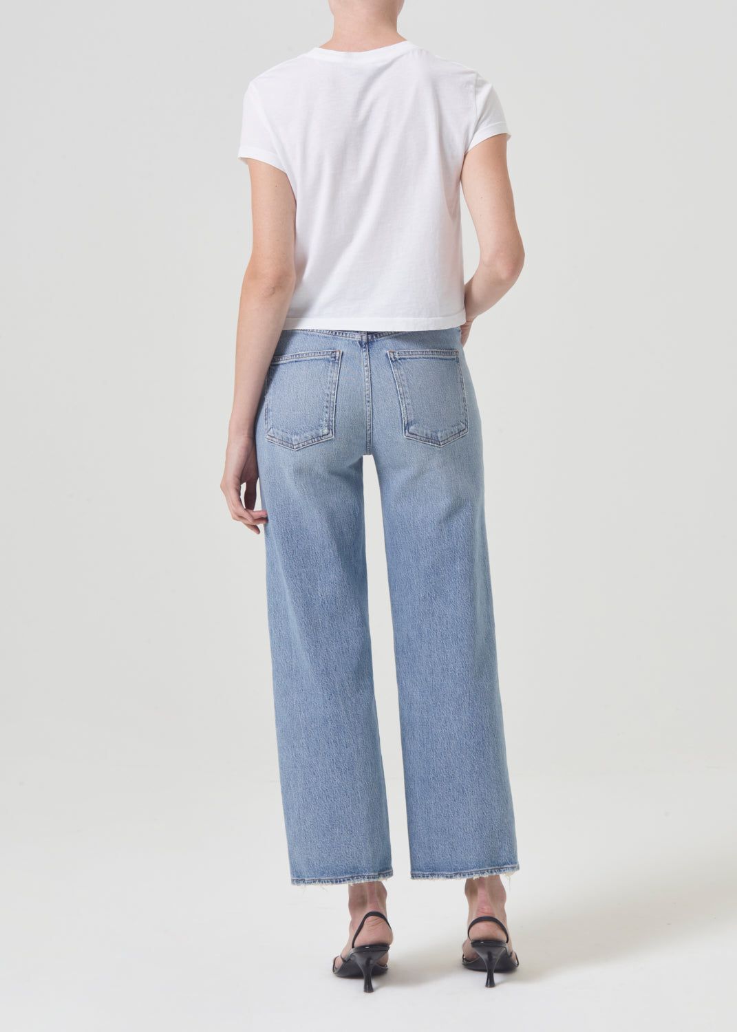 Agolde Harper Crop Jean Jeans Dames Hassle | AIZ215936