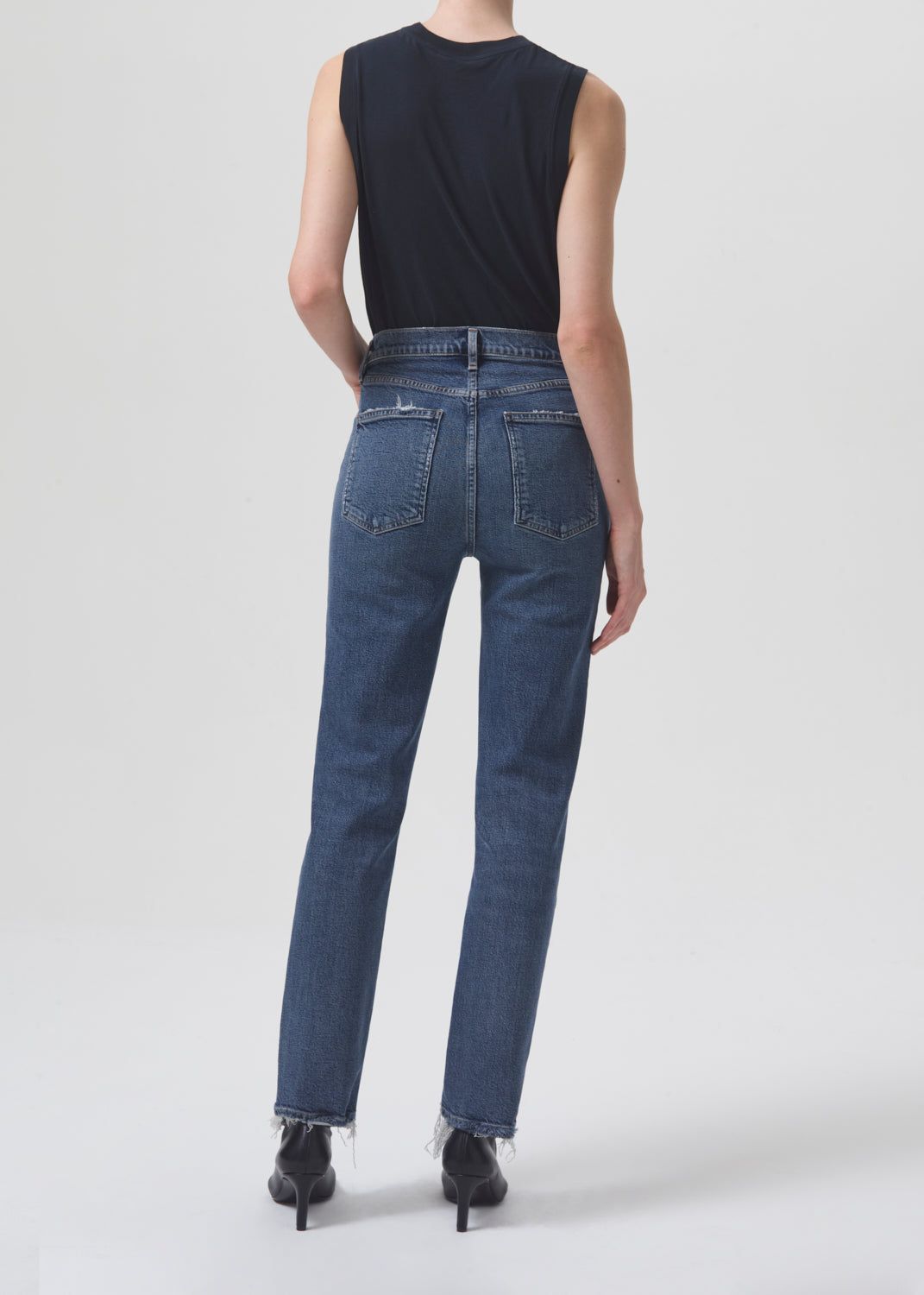 Agolde High Rise Stovepipe Stretch Denim Dames Captivate | YIH734590