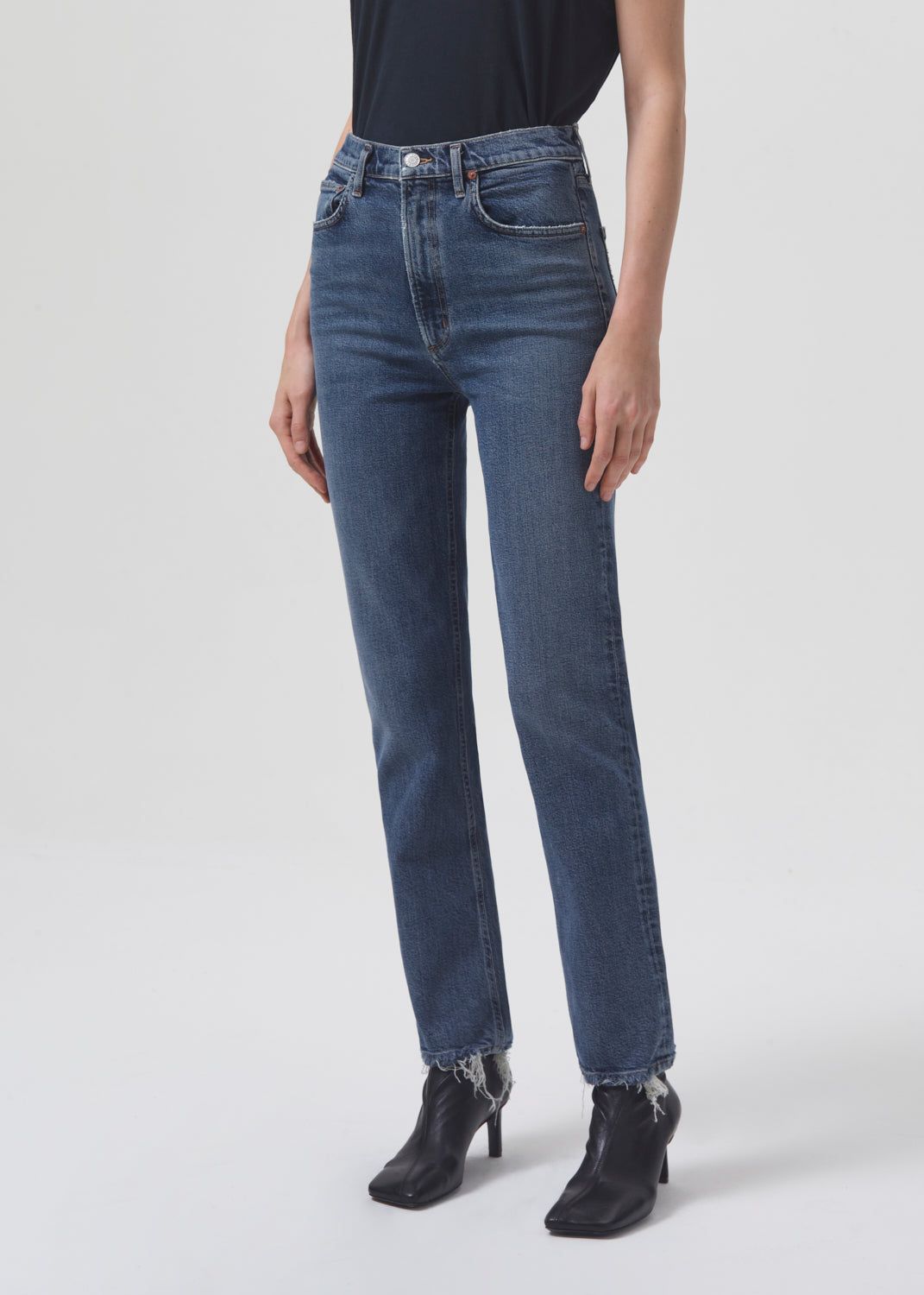 Agolde High Rise Stovepipe Stretch Denim Dames Captivate | YIH734590