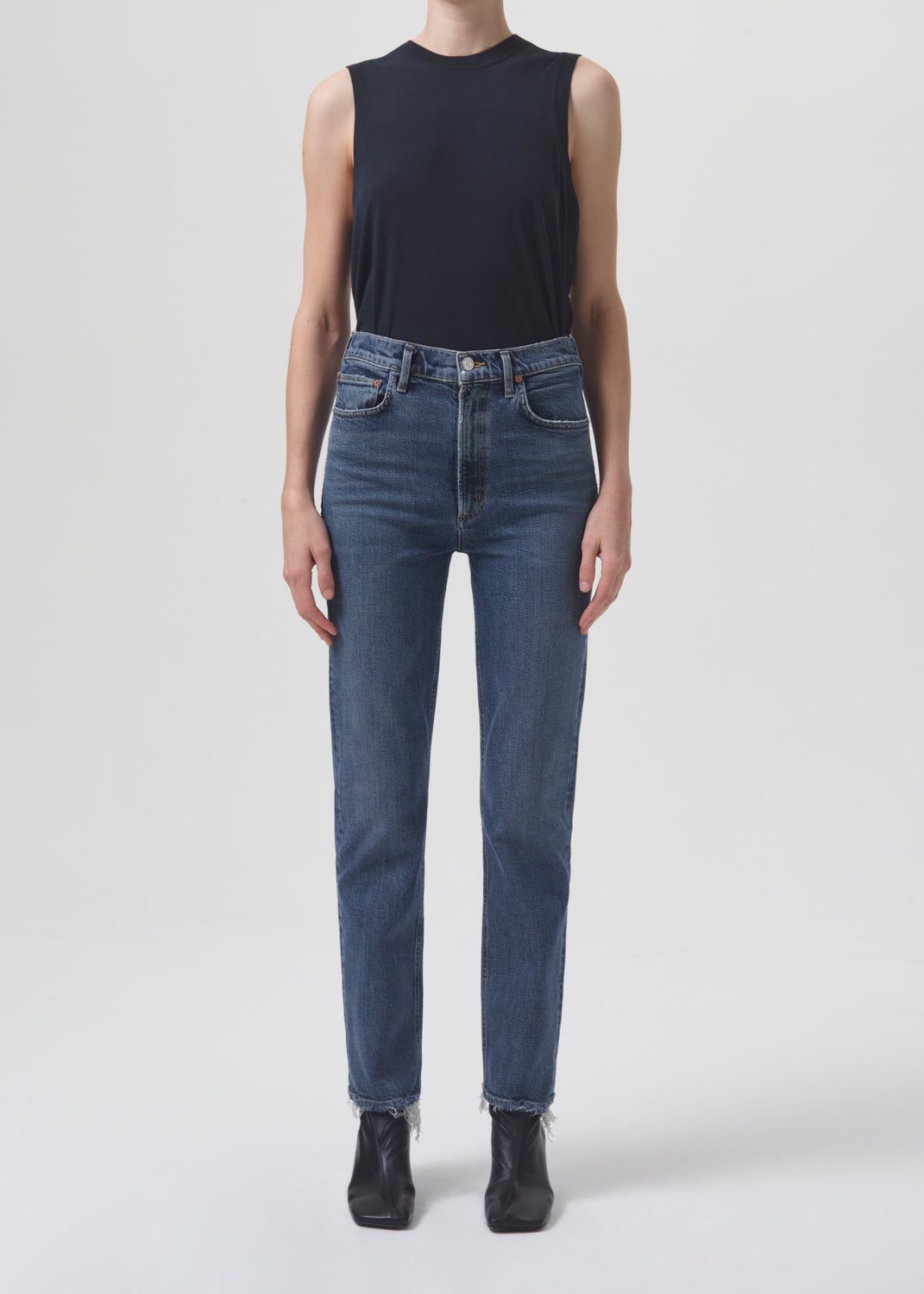 Agolde High Rise Stovepipe Stretch Denim Dames Captivate | YIH734590