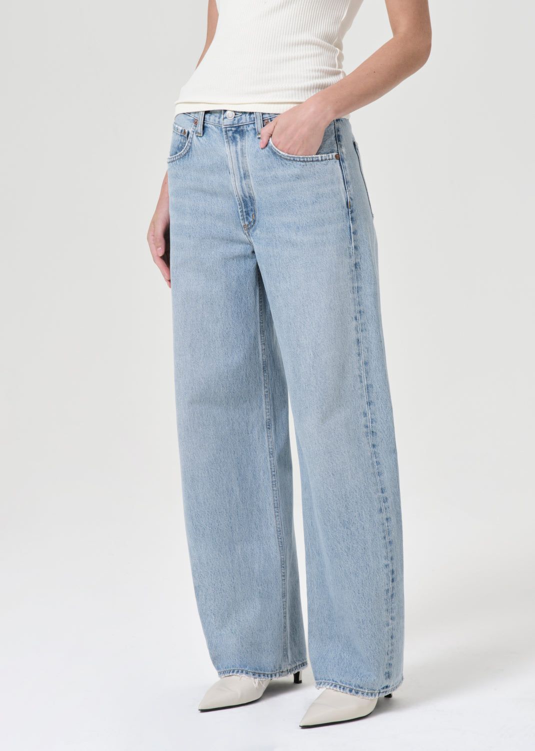 Agolde Low Curve Jean Jeans Dames Force | NYV723109