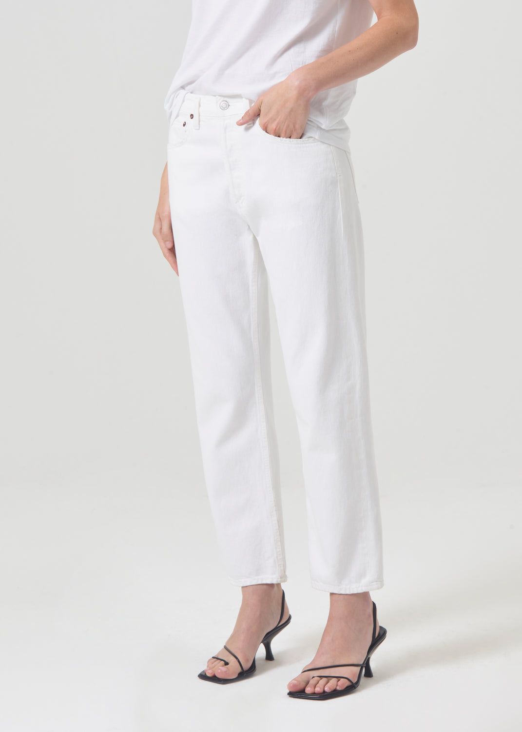 Agolde Parker Jean Jeans Dames Milkshake | IAC872069