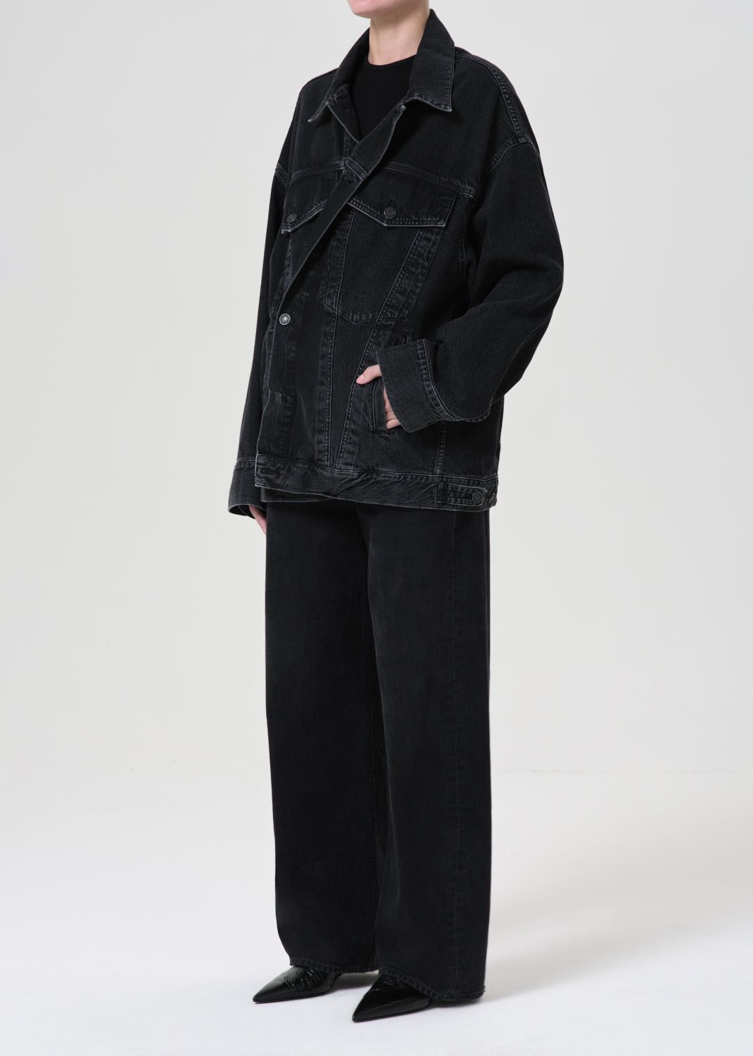 Agolde Reworked Wayne Jacket Jassen Dames Spider | FMO719286