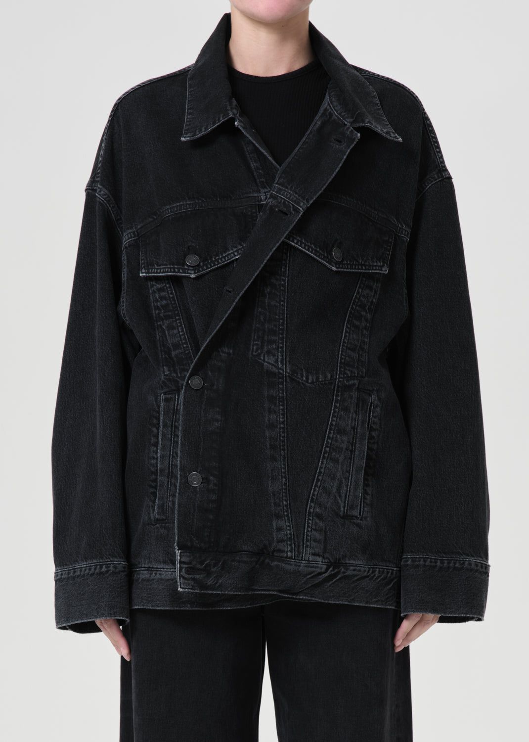 Agolde Reworked Wayne Jacket Jassen Dames Spider | FMO719286