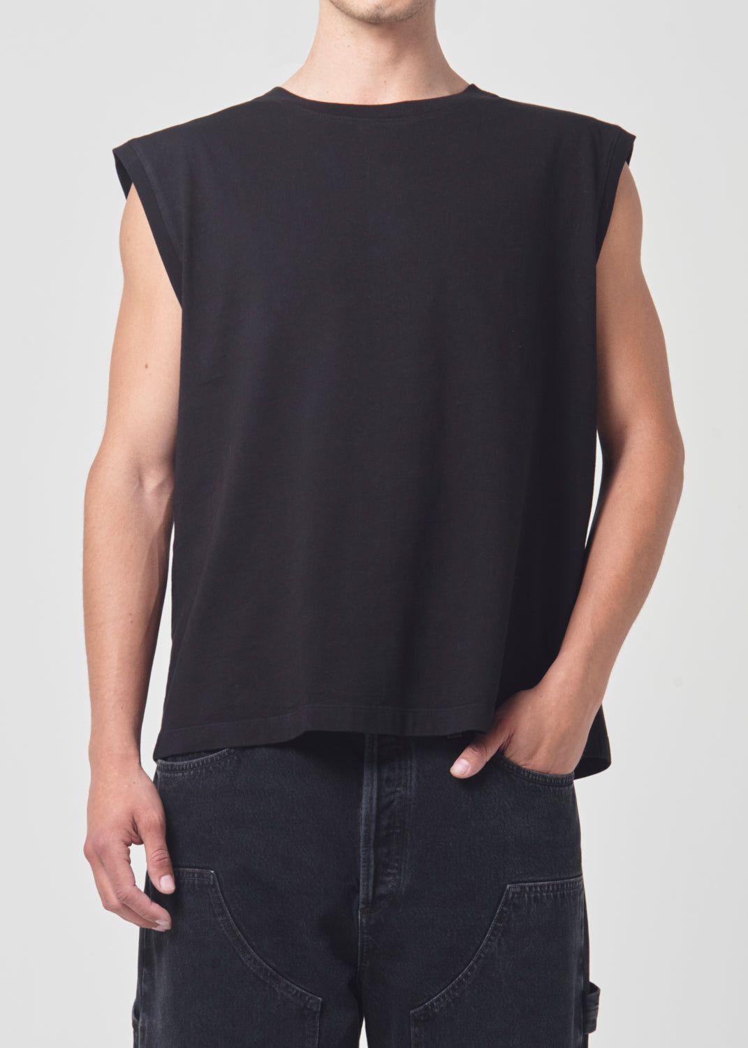 Agolde Seth Muscle Tee Overhemd Heren Zwart | VNO967302