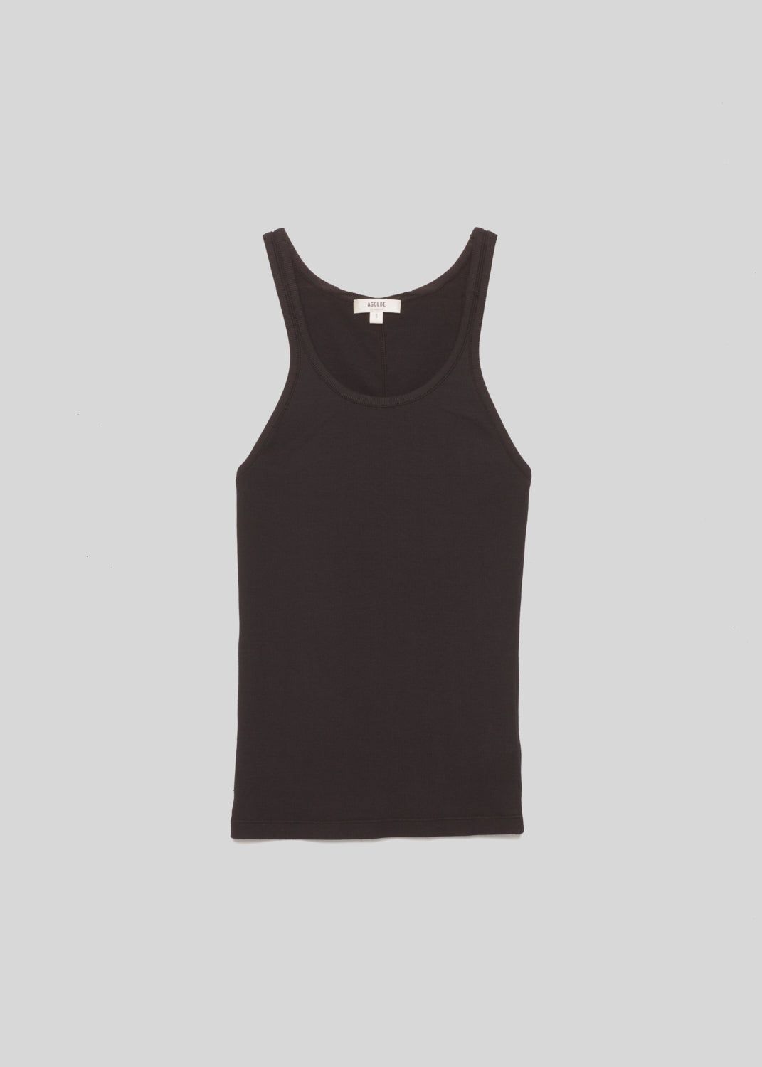 Agolde Zane Tank Topjes Dames Zwart | CSF542769